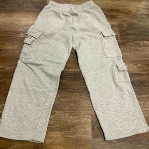 Garage Women’s Light Gray Cargo Sweatpants